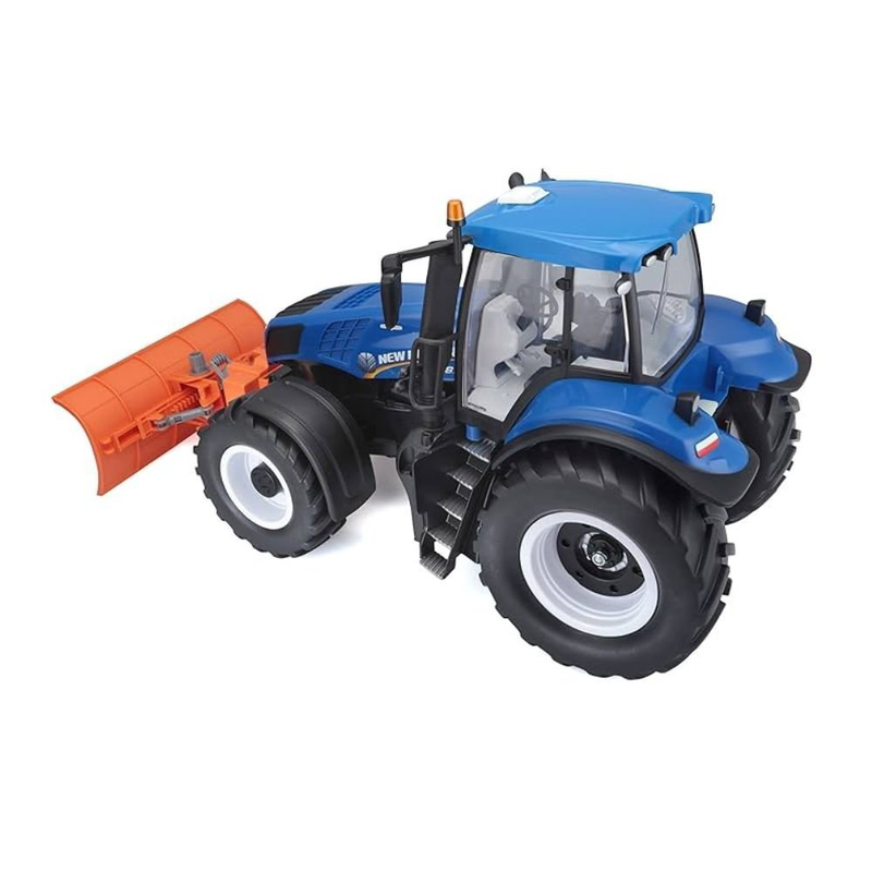 Product image: Maisto tech 82722 τηλεκατευθυνόμενο τράκτερ με εκχιονιστική λεπίδα r/c new holland τρακτέρ , , medium-null