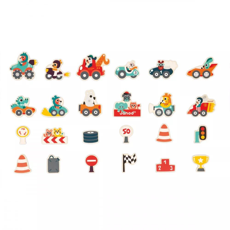 Product image: Magnets cars 24 pieces, , medium-null