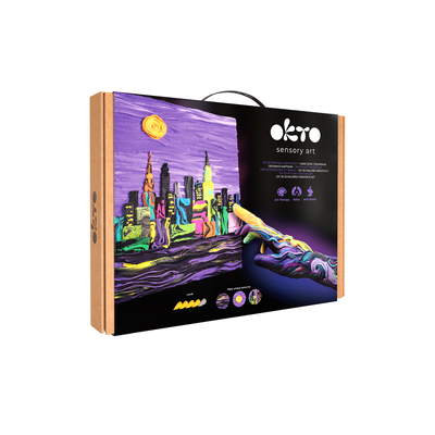 Okto sensory art - new york skyline, , medium