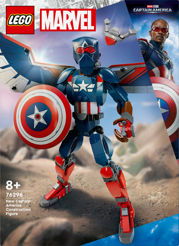 Lego marvel captain america 76296 for ages 8+ 359pcs, , medium-null