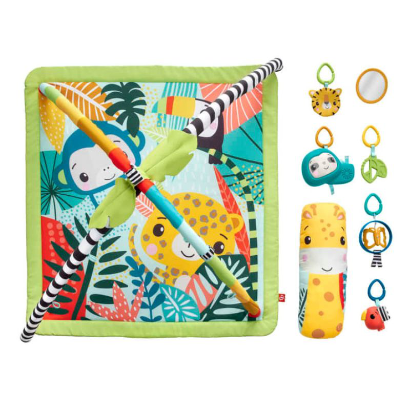 Fisher-price tropical forest gym 3 in 1 hjw08, , medium-null