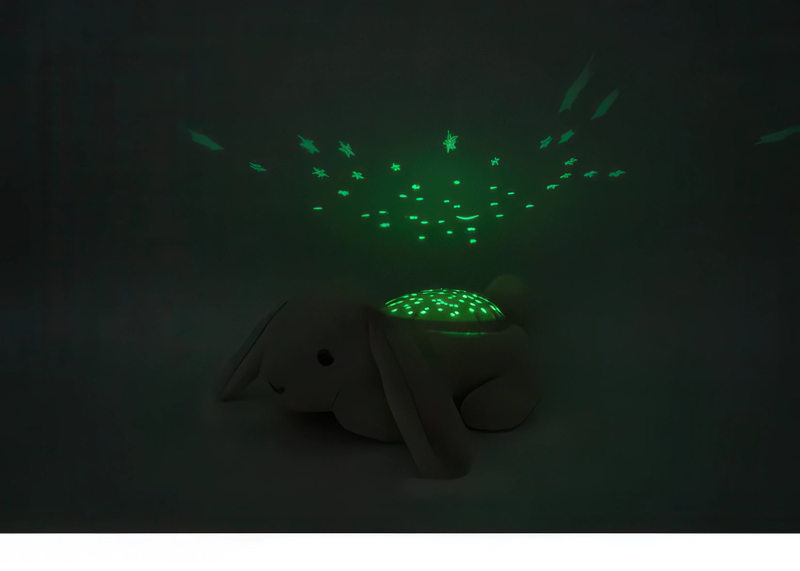 Cloud b twilight buddies nightlight star projector - bunny night light, , medium image number null
