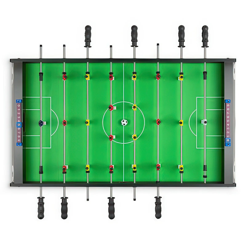 Powerplay 3ft stand up football games table - black, , medium-null