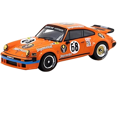 Tarmac 1/64 porsche 934 #68 24h le mans 1978, orange, , medium