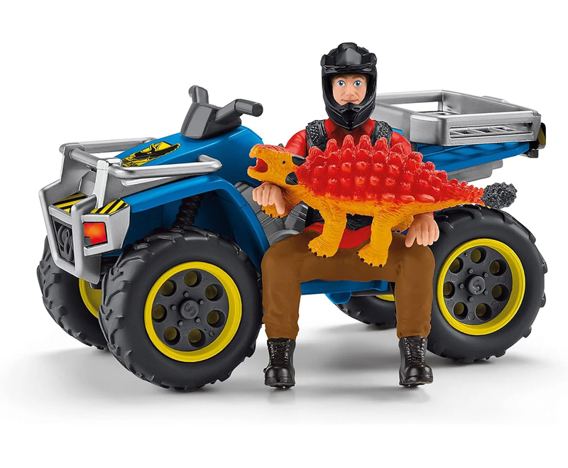 Product image: Schleich 41466 quad escape from velociraptor dinosaurs, , medium-null