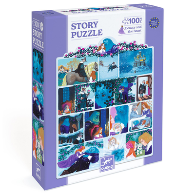 Story puzzle 100pcs - beauty and the beast, , medium