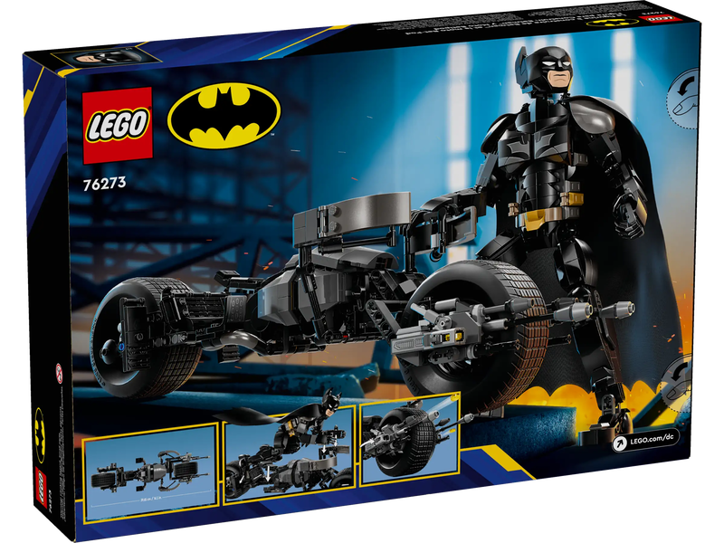 Lego 76273 dc batman™ construction figure and the bat-pod bike, , medium-null