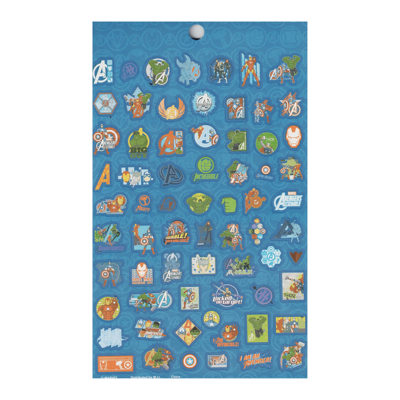 Marvel avengers sticker booklet: unite your heroes - over 200 stickers for ultimate adventure!, , medium image number null
