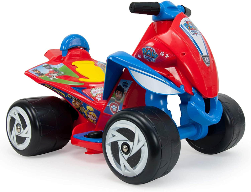 Product image: Injusa - 7243-quad paw patrol 6v red color with foot accelerator and wide plastic, , medium-null