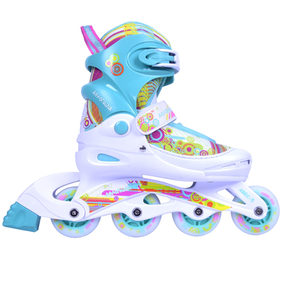 Adjustable roller skates, Mint, medium