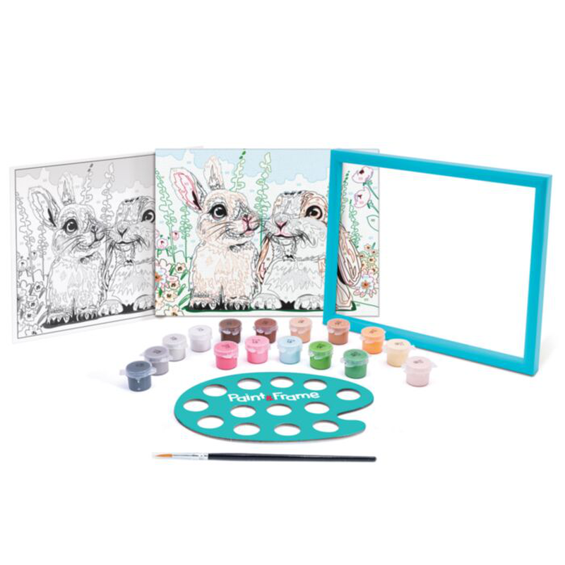 Product image: As paint & frame cute bunnies 41011 9y+, , medium-null