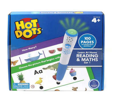 Hot dots® learn at home reading & maths set 1