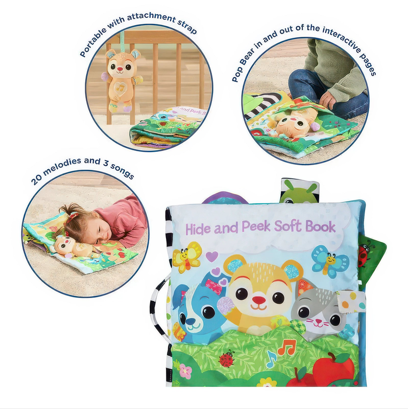 Product image: Vtech hide and peek soft book, , medium-null