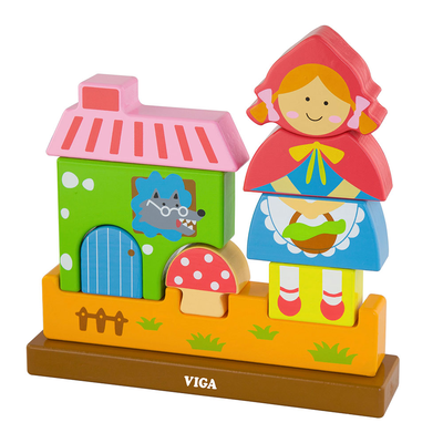Magnetic 3d puzzle - red riding hood, , medium