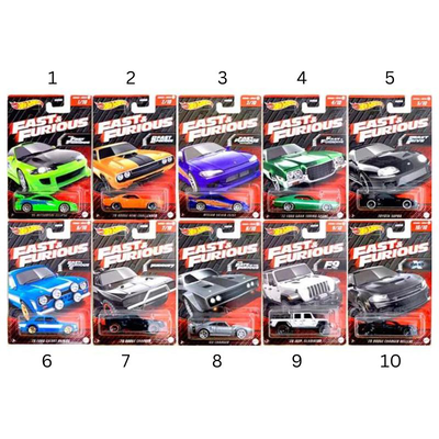 Hot wheels movies fast  furious hnr88, , medium