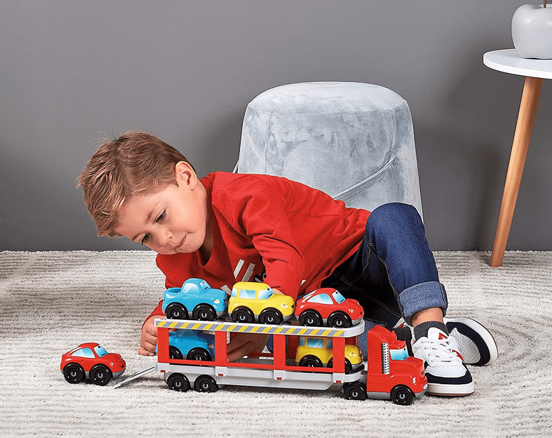 Product image: Ecoiffier 3289 - abrick car carrier truck, , medium-null