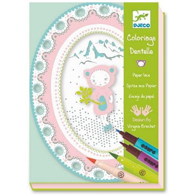 Djeco paper lace small she-bear