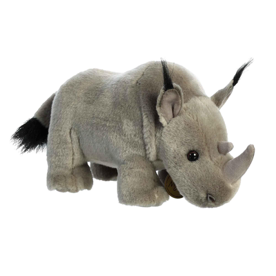 Aurora 26437 miyoni - 25cm rhinoceros soft toy, , medium