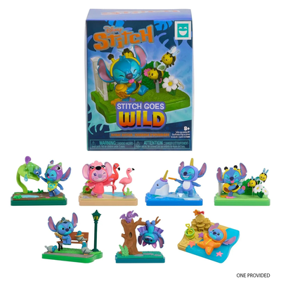 Disney stitch goes wild figure surprise assortment, , medium