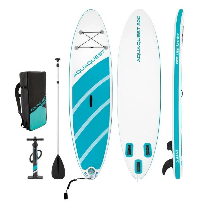 Intex 10  6 aquaquest 320 inflatable paddle board package 68242np, , medium-null
