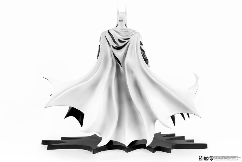 Pure arts - batman px pvc statue 1/8 sdcc 2024 batman black & white version 27 cm, , medium-null