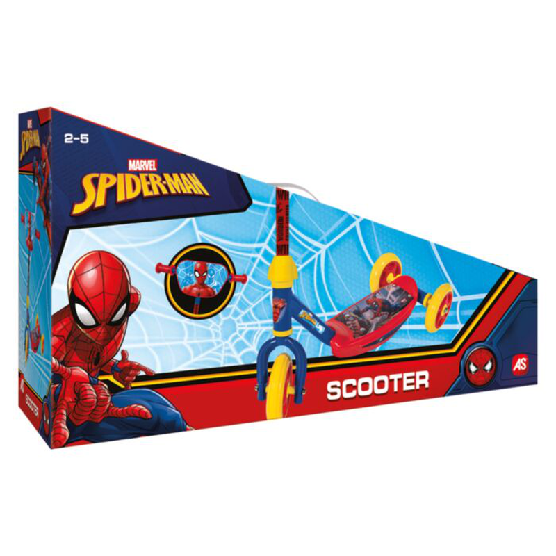 As scooter 3 wheel marvel spiderman 2-5y+, , medium image number null