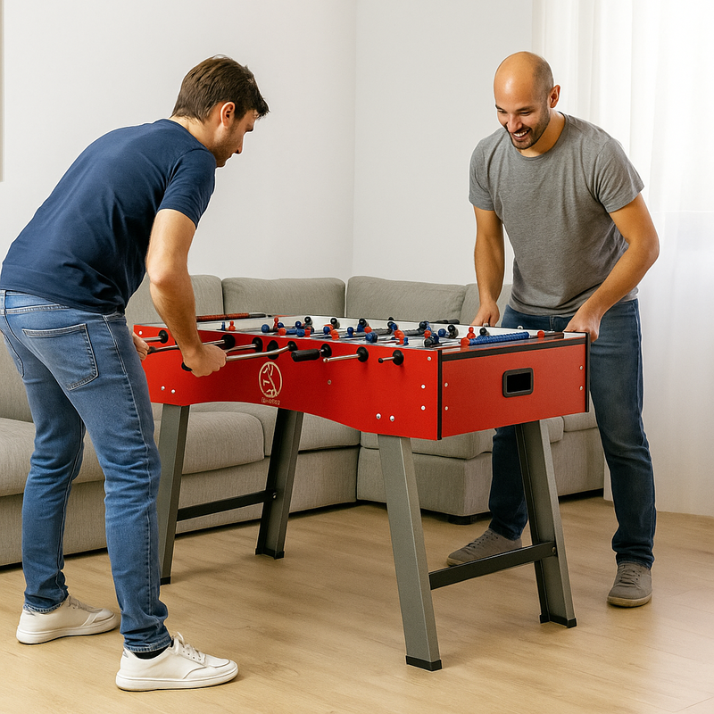 Fas mundial επαγγελματικό ποδοσφαιράκι εσωτερικού χώρου με τηλεσκοπικούς άξονες smile ocal0051, κόκκινο/ μπλέ, , medium-null