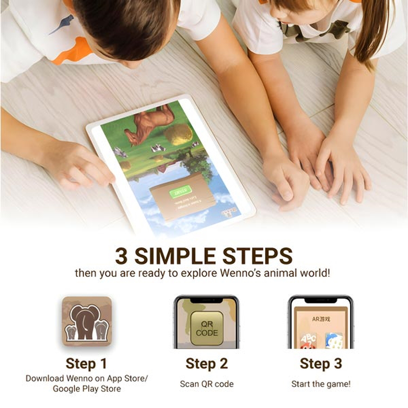 Product image: Wenno ocean animals with ar games, , medium-null