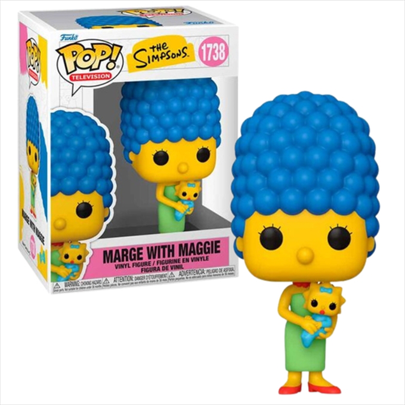 Product image: Funko pop! Television: the simpsons - marge with maggie #1738 vinyl figure, , medium-null