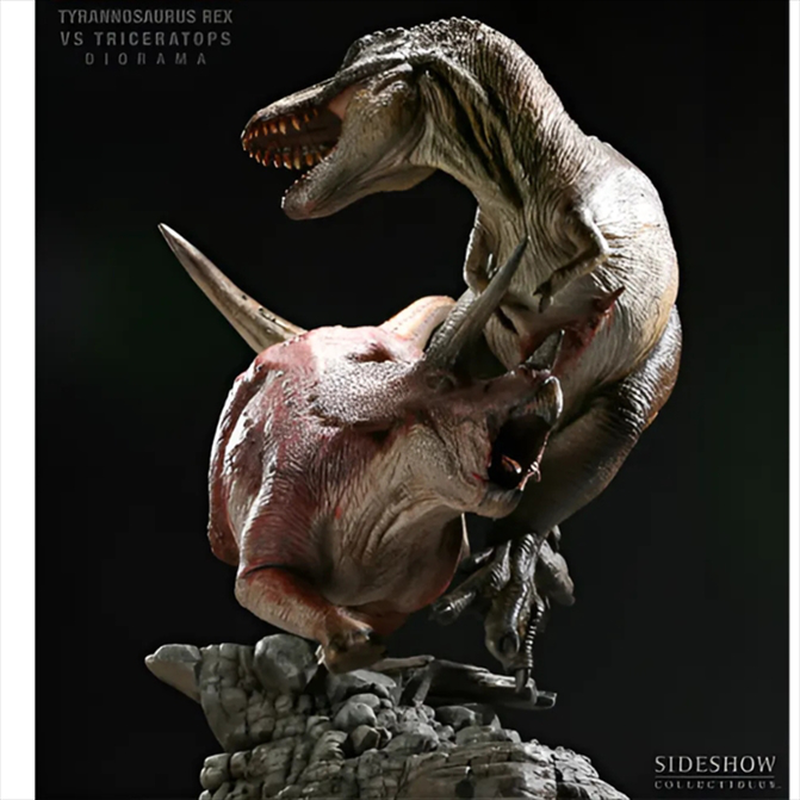 Product image: Tyrannosaurus rex vs triceratops diorama limited edition 0208/500, , medium-null