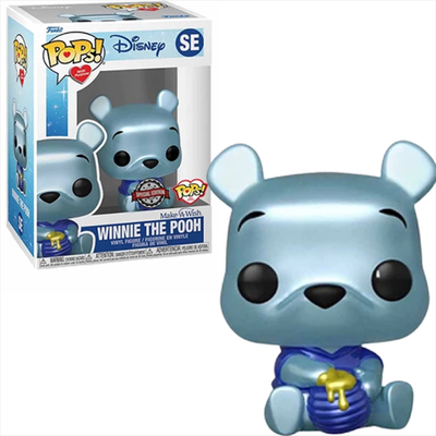 Funko pops! With propose disney: make a wish - winnie the pooh metallic special edition #se vinyl fi, , medium