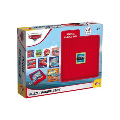 Cars progressive multi-coloured puzzle, , medium