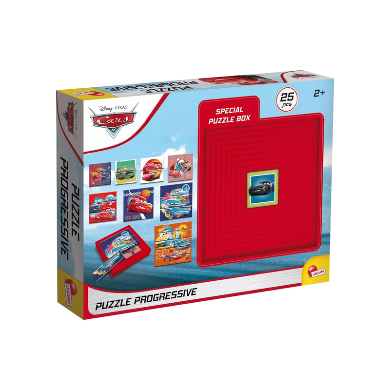 Product image: Cars progressive multi-coloured puzzle, , medium-null