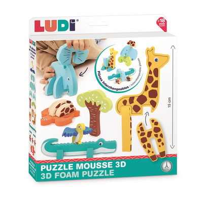 3d foam puzzle