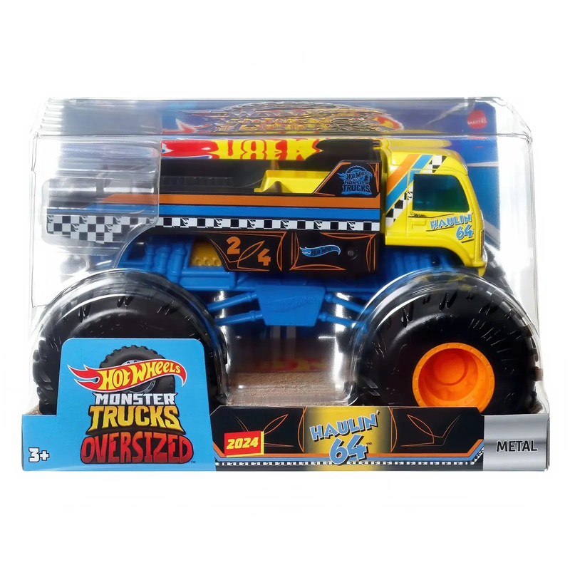 Hot wheels monster trucks oversized metal - assorted-null