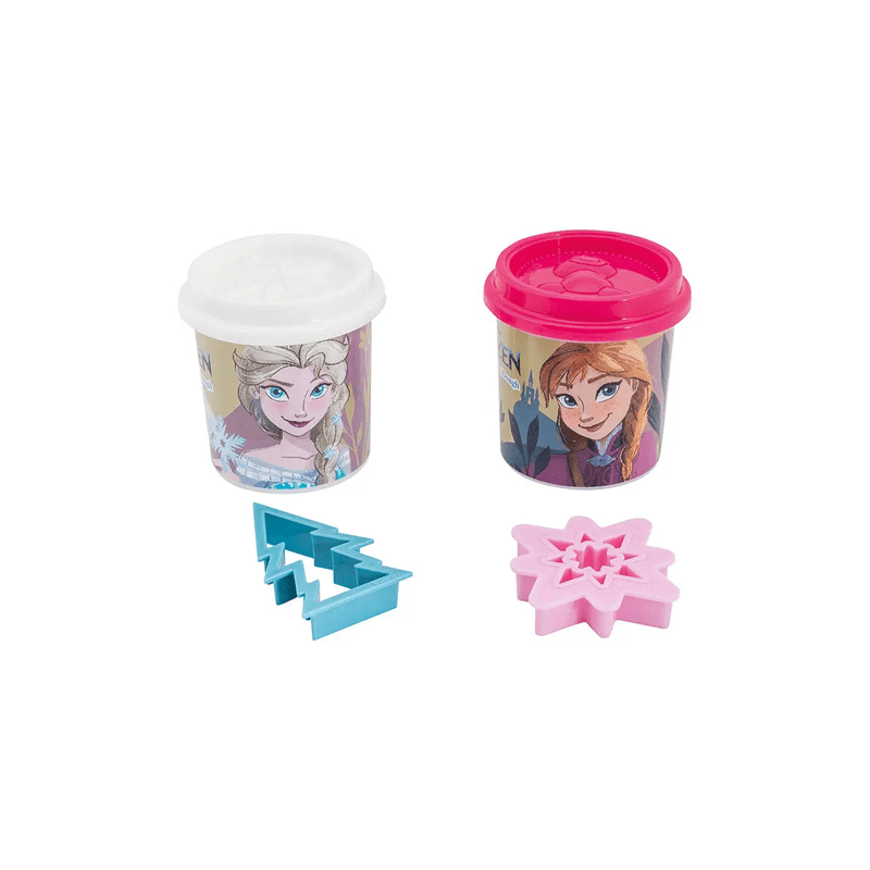 Product image: Dough disney frozen & marvel spiderman set of 2 dough pots, , medium-null