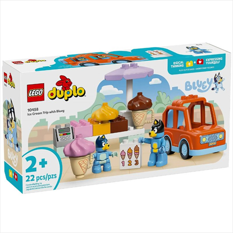 Product image: Lego 10458 duplo - ice cream trip with bluey, , medium-null