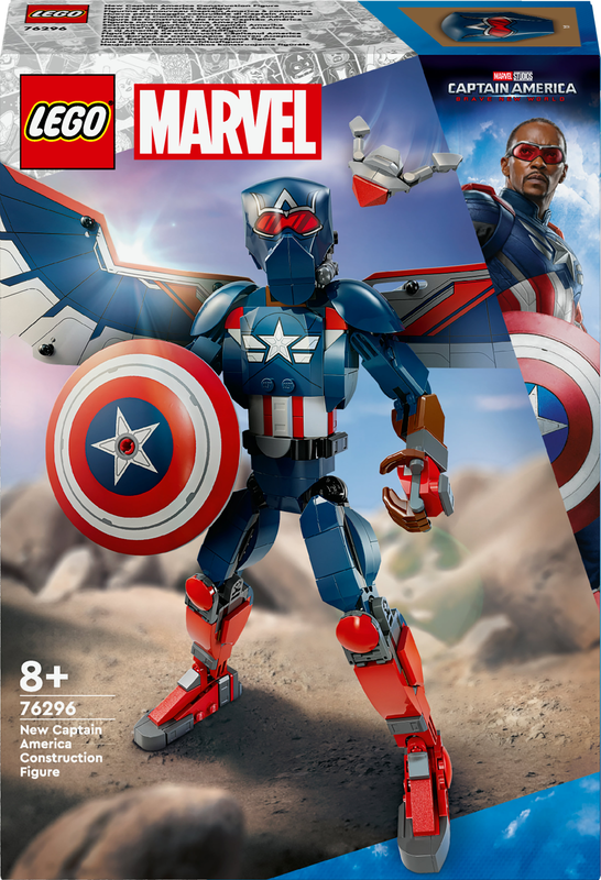 Lego marvel captain america 76296 for ages 8+ 359pcs, , medium-null