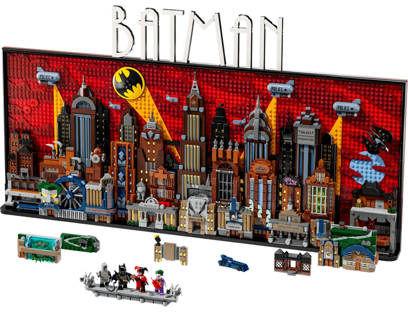 Product image: Lego art 76271 batman the animated series gotham city, , medium-null