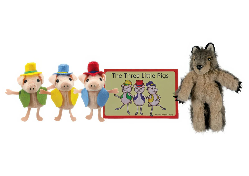 The puppet company - the three little pigs-traditional story sets, , medium-null
