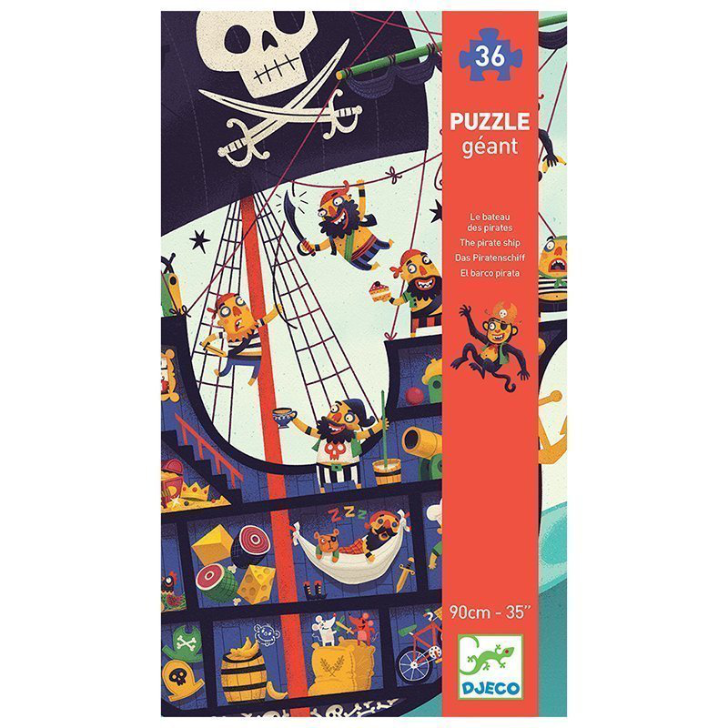 Product image: The pirate ship 36 pcs giant, , medium-null