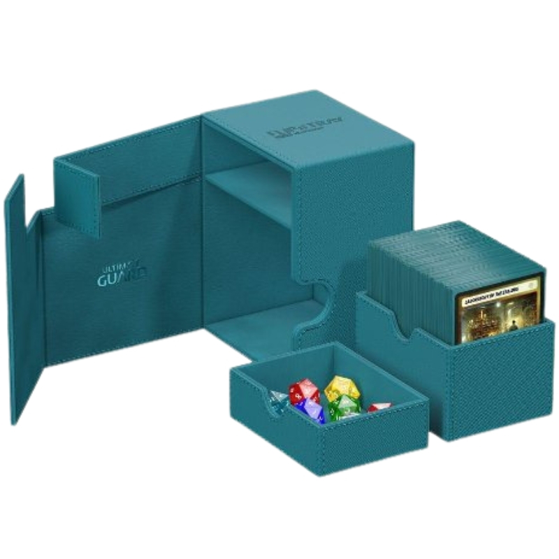 Ultimate guard flipntray 133+ xenoskin - petrol, , medium-null