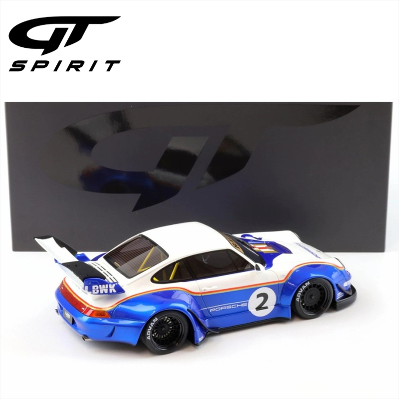 Gt spirit 1/18 2023 rwb x liberty walk, white/blue, , medium-null