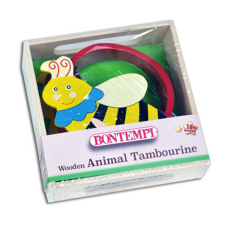 Product image: Bontempi wooden animal tambourine-null