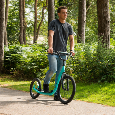Osprey bmx scooter big wheel - blue, , medium