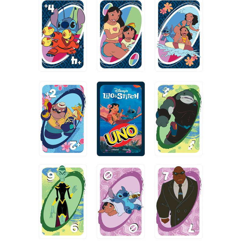Product image: Uno disney's lilo and stitch card game, , medium-null