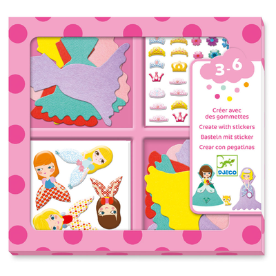 Princesses stickers creations