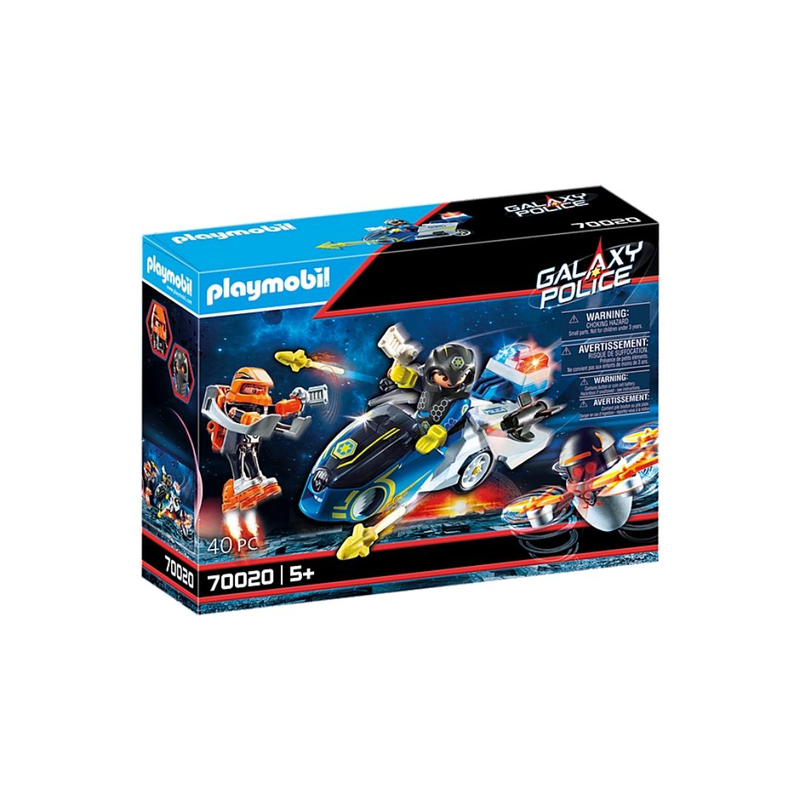 Playmobil 70020 galaxy - police bike, , medium-null