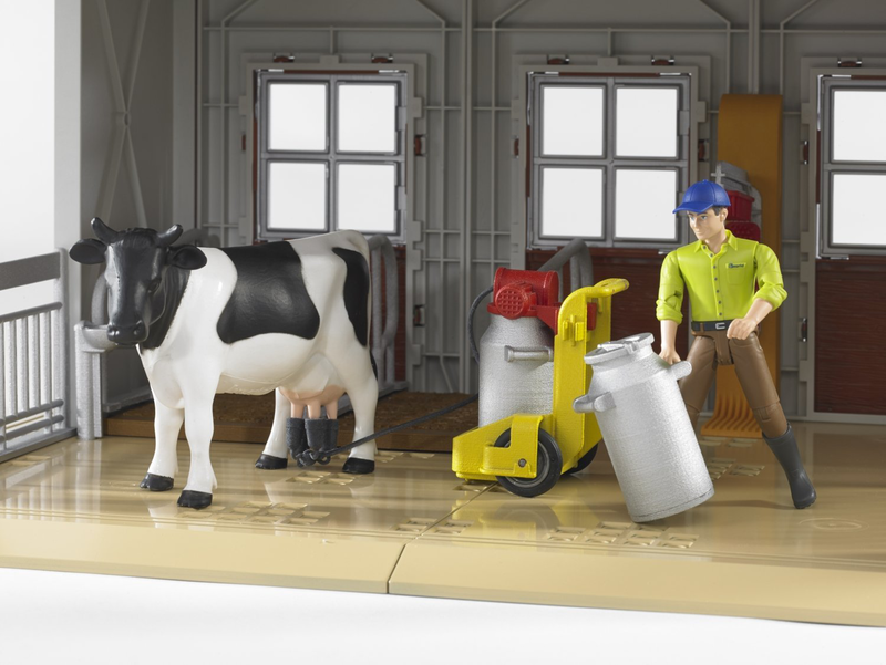 Bruder 62621 cow barn with milking machine 4y+, , medium-null