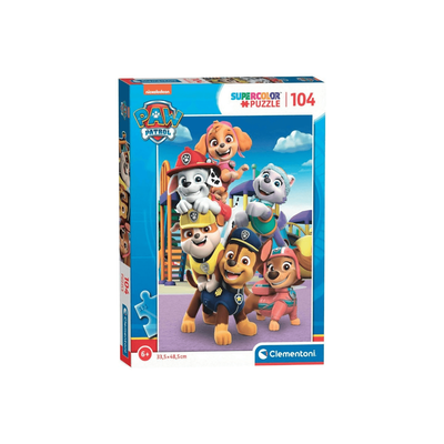 Paw patrol super color puzzle 104pcs, , medium